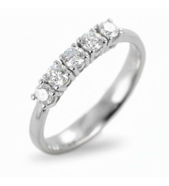 Timeless White Gold Eternity Ring Ideal Anniversary and