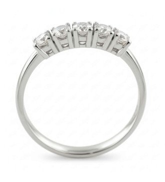 Кольцо из белого золота серии Timeless Perfect Anniversary and