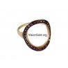 Φθηνό ασημένιο δαχτυλίδι 0201