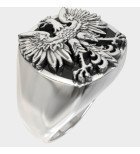 Anello da motociclista tedesco fatto a mano per uomo 0960L