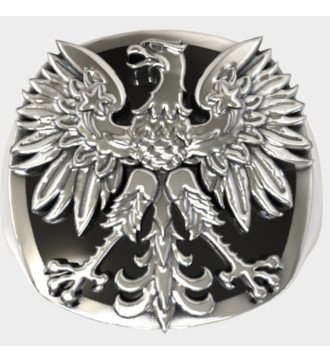 Hecho a mano alemán Biker Águila Anillo Para Hombres 0960L