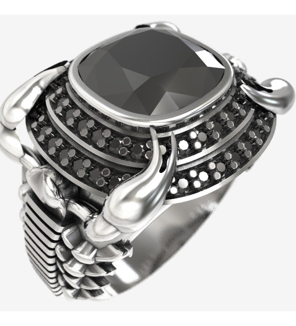 Cadeau unique pour les hommes Bague Statment Scorpio Symbol
