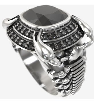 Cadeau unique pour les hommes Bague Statment Scorpio Symbol