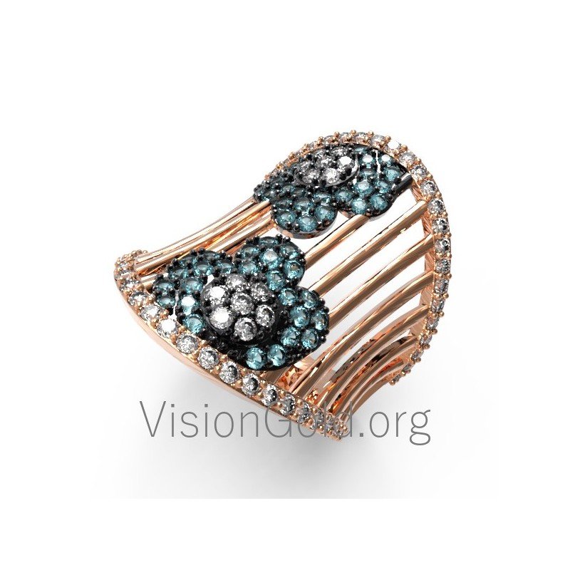 Vintage Flower Design Ring 0191