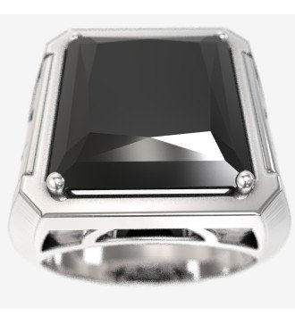 Ανδρικο Δαχτυλιδι Μαυρη Πετρα 0149