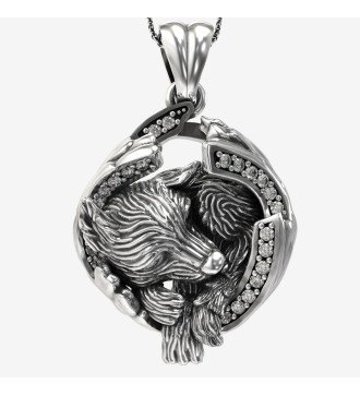 Regalo perfecto para la nueva mamáTierno collar de oso de