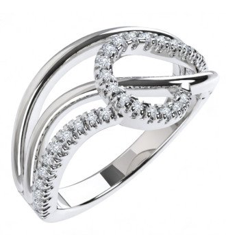 Cadeau d’anniversaire parfait en or blanc 9 carats 0512L