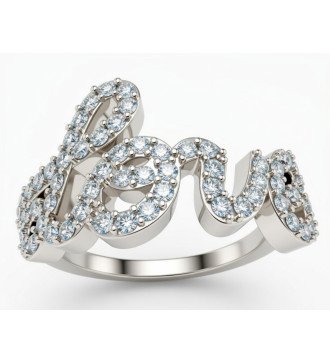 Anillo de amor de mujer regalo de lujo para su 0542L