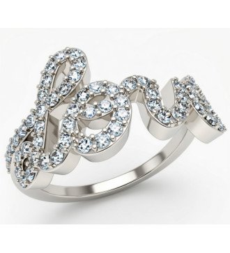 Womens Love Ring Luxury Gift for Her 0542L
