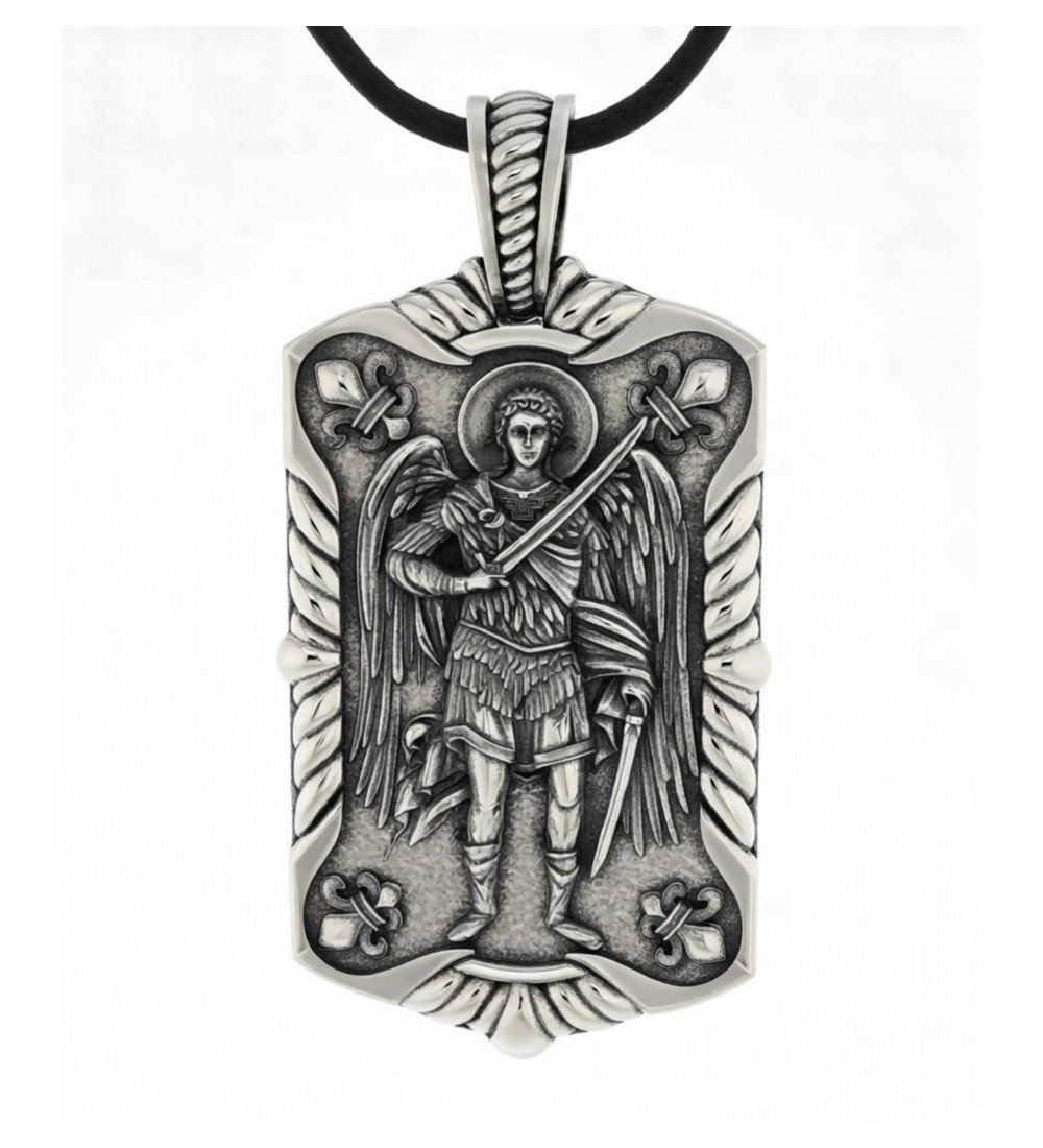 Religiöses christliches Amulett mit Erzengel Michael 0147