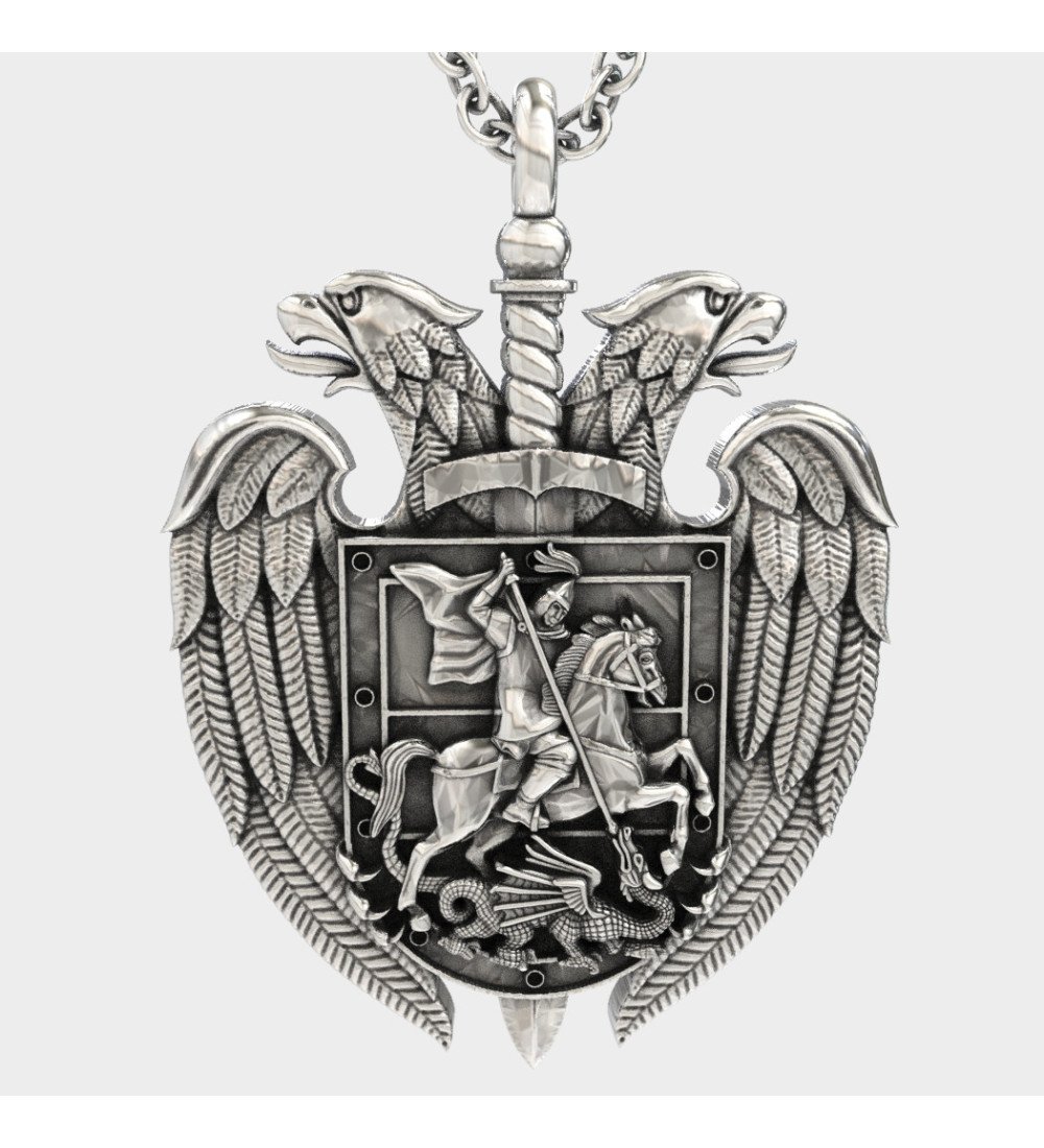 Orthodox Christelijke ketting Sint Joris 0155