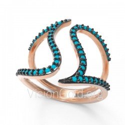 Twist Ring Jewelry Accessories Europe and America Women's