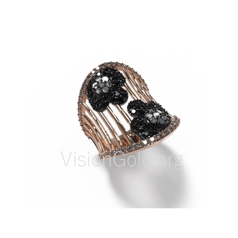 Vintage Flower Design Ring 0191