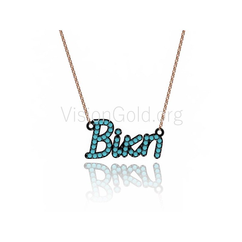 Collar con nombre Vicky