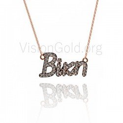 Collar con nombre Vicky