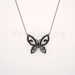 Collar mariposa 0104