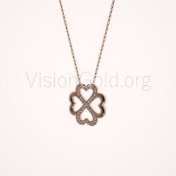 Ожерелье Бесконечное Сердце, Подвеска Сердце Стерлингового Серебра, Свадебное Ожерелье, Сердце Вечности