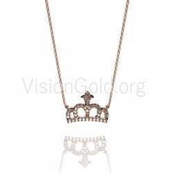 Crown Pendant, 925 Sterling Silver, Statement Jewelry, King Crown Pendant, Princess Jewellery