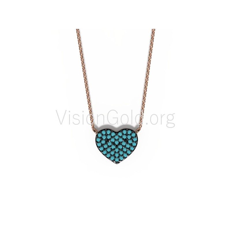 Heart necklace,Pave Elegant Heart Pendant,Christmas Gift,Fashion Necklace Jewelry,Heart necklace,Valentines day