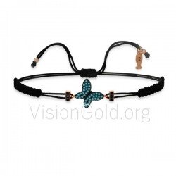 Χειροποίητο βραχιόλι πεταλούδα 0012