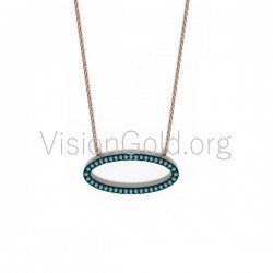Collar de plata esterlina para mujer - Collar de plata grueso - Collar de plata Pandora - Joyería de plata de moda