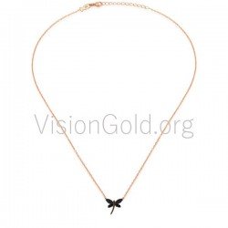 Κολιε λιβελουλα,Λιβελουλα κοσμημα,Γυναικεια κολιε skroutz