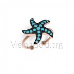 Anillo de mujer Sweet Summer con estrella en plata The Se