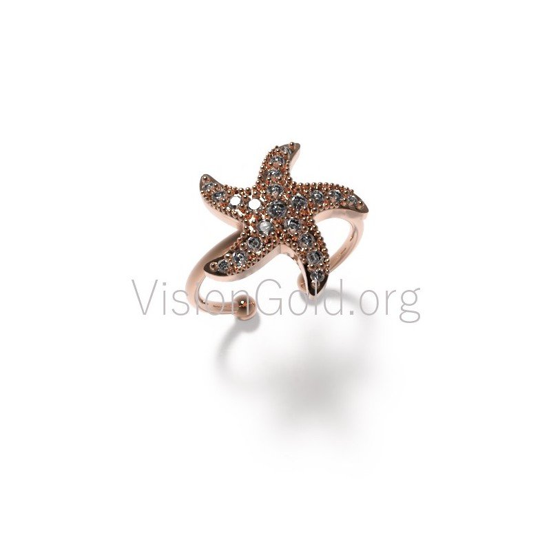 Anillo de mujer Sweet Summer con estrella en plata The Se