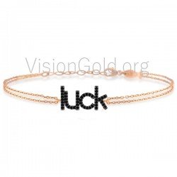 Pulseras de plata | Pulseras de plata para mujeres | Pulsera de plata Luck 0001