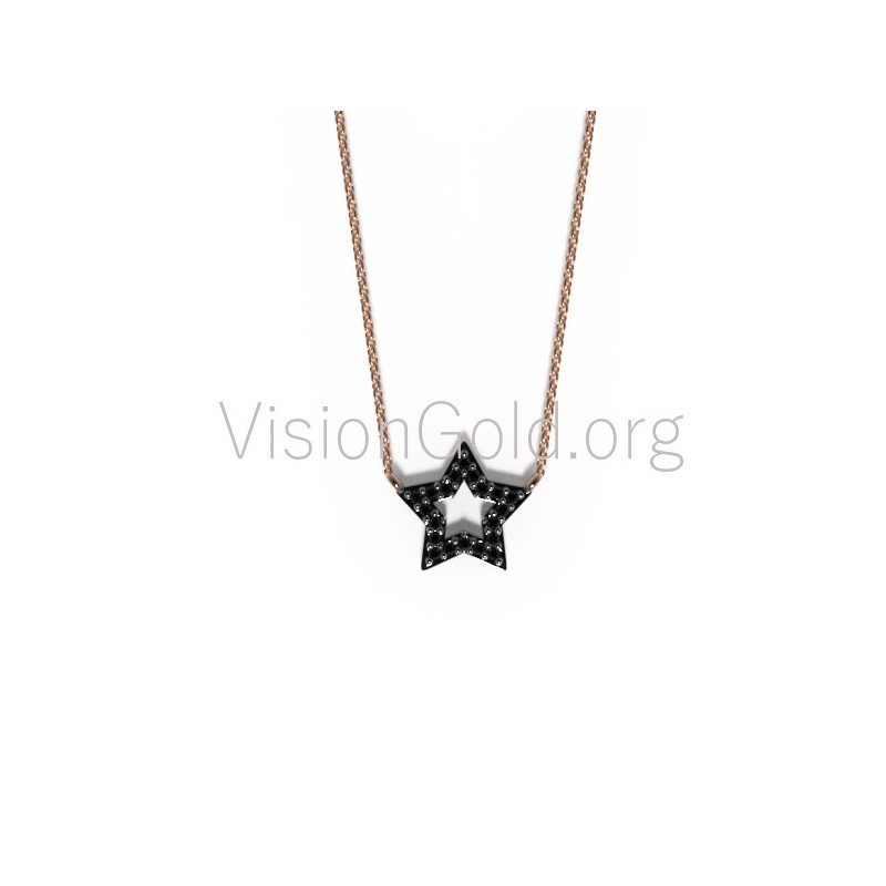 Star Necklace, Star Pendant Necklace, Minimalist Star Necklace, Sterling Silver Star Necklace