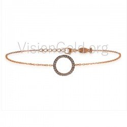 Ασημένιο Βραχιόλι Με Ζιρκόν 0022