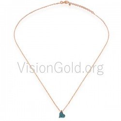 Ασημένιο Κολιέ Καρδιά-Κολιέ Με Σχέδιο Καρδιά-Μενταγιόν Καρδιά-Γυναικεια Κολιε Καρδια