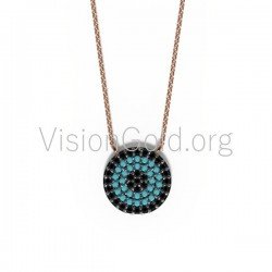 Evil Eye Necklace,Dainty Evil Eye Necklace, Gift For Her