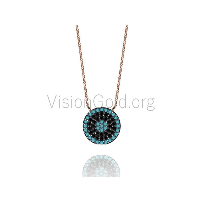 Evil Eye Necklace,Dainty Evil Eye Necklace, Gift For Her