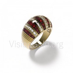 Classic Ring with Diamonds 0427