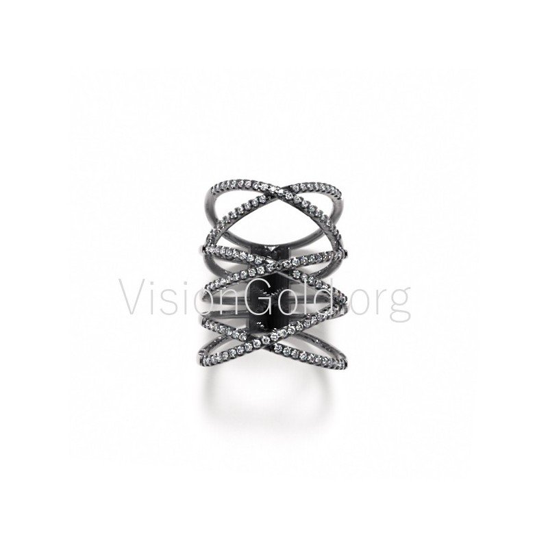 Fashion Ring with brilliants 0126