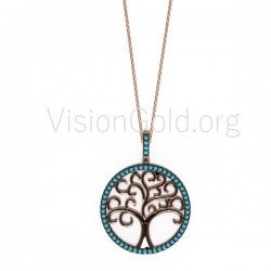 Premium Tree Of Life Necklace, Tree Necklace, Dainty Chain, Gold Tree Necklace