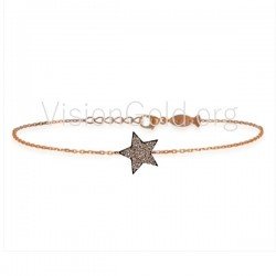 Asterisk Silberarmband 0039