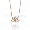 Lotus Flower silver or Gold Charm, Purity Mini Pendant, Yoga/ Zen/ Meditation Symbol Jewelry 0058