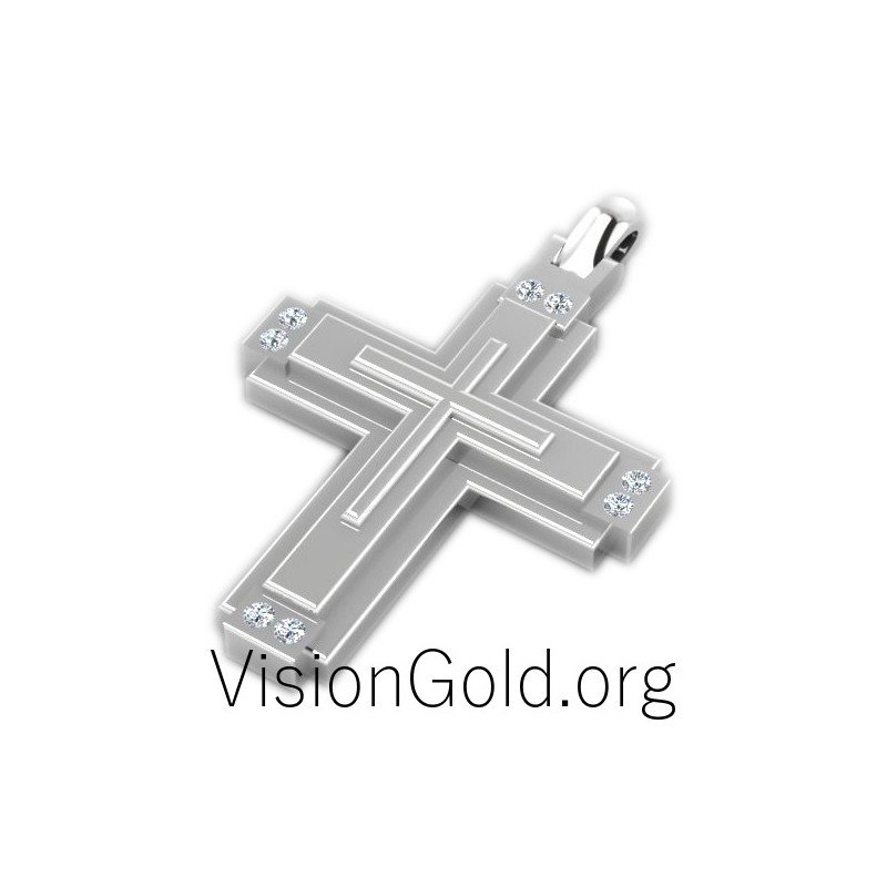 Χρυσός σταυρός βάπτισης