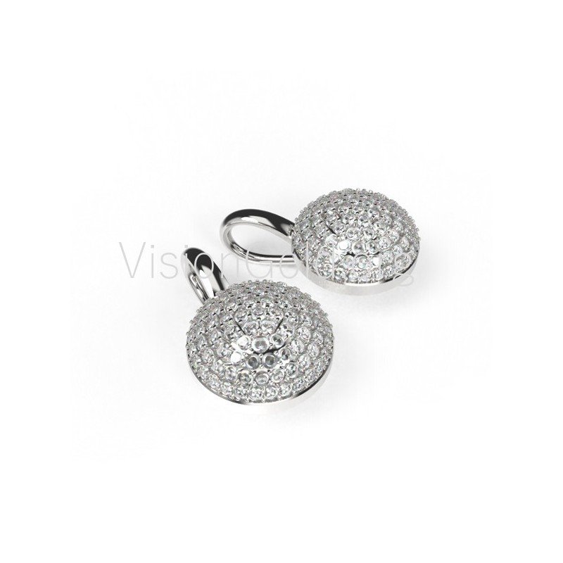 Pendientes K14 con circonitas 0071