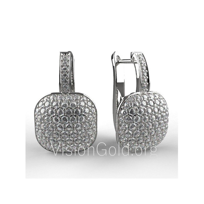 Γυναικεία σκουλαρίκια με πέτρες 0073