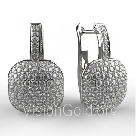 Γυναικεία σκουλαρίκια με πέτρες 0073