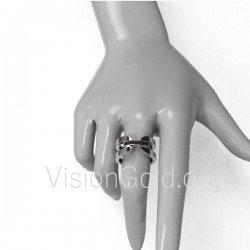 Γυναικείο χειροποίητο δαχτυλίδι 0469