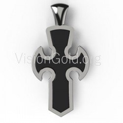Ανδρικό μενταγιόν Σταυρός 0006