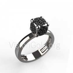 Handgefertigter Goldring 0475