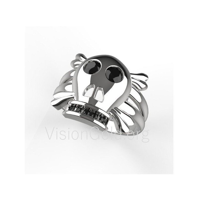 Anillo mujer calavera 0478