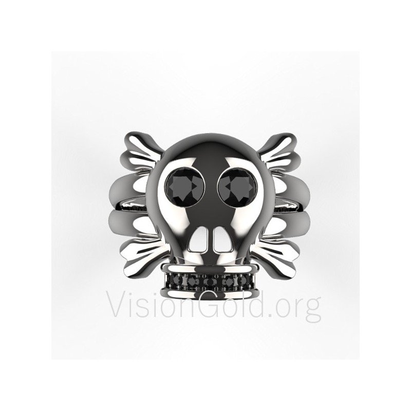 Anillo mujer calavera 0478