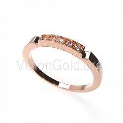 Ring aus Weißgold 0479