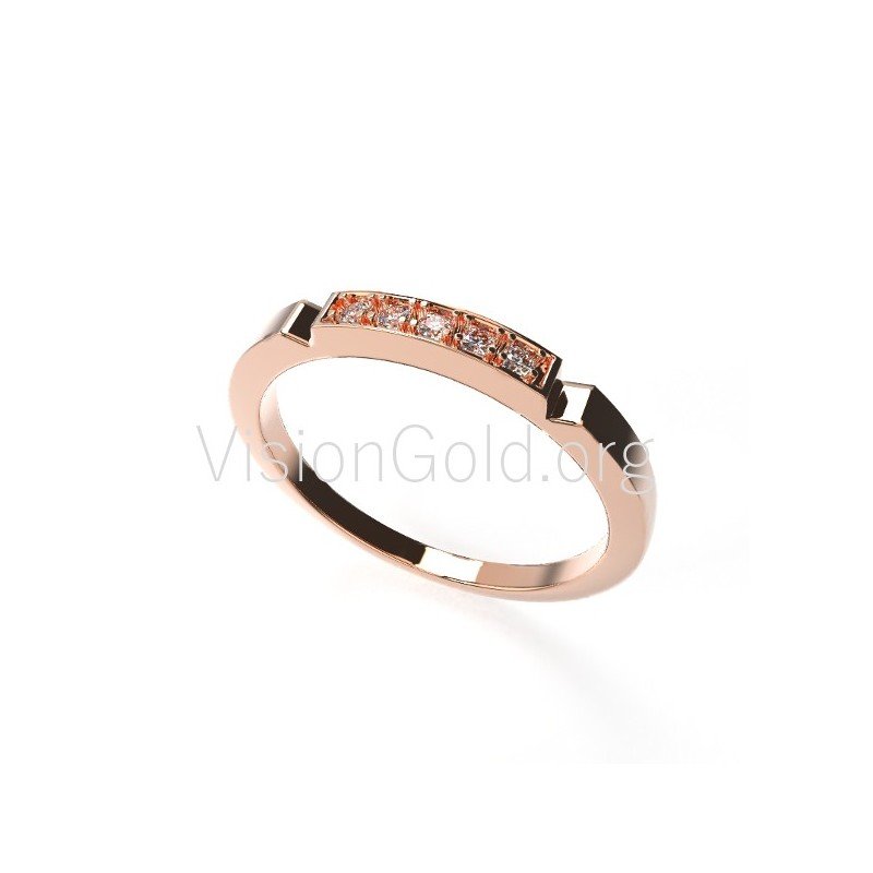 Ring aus Weißgold 0479